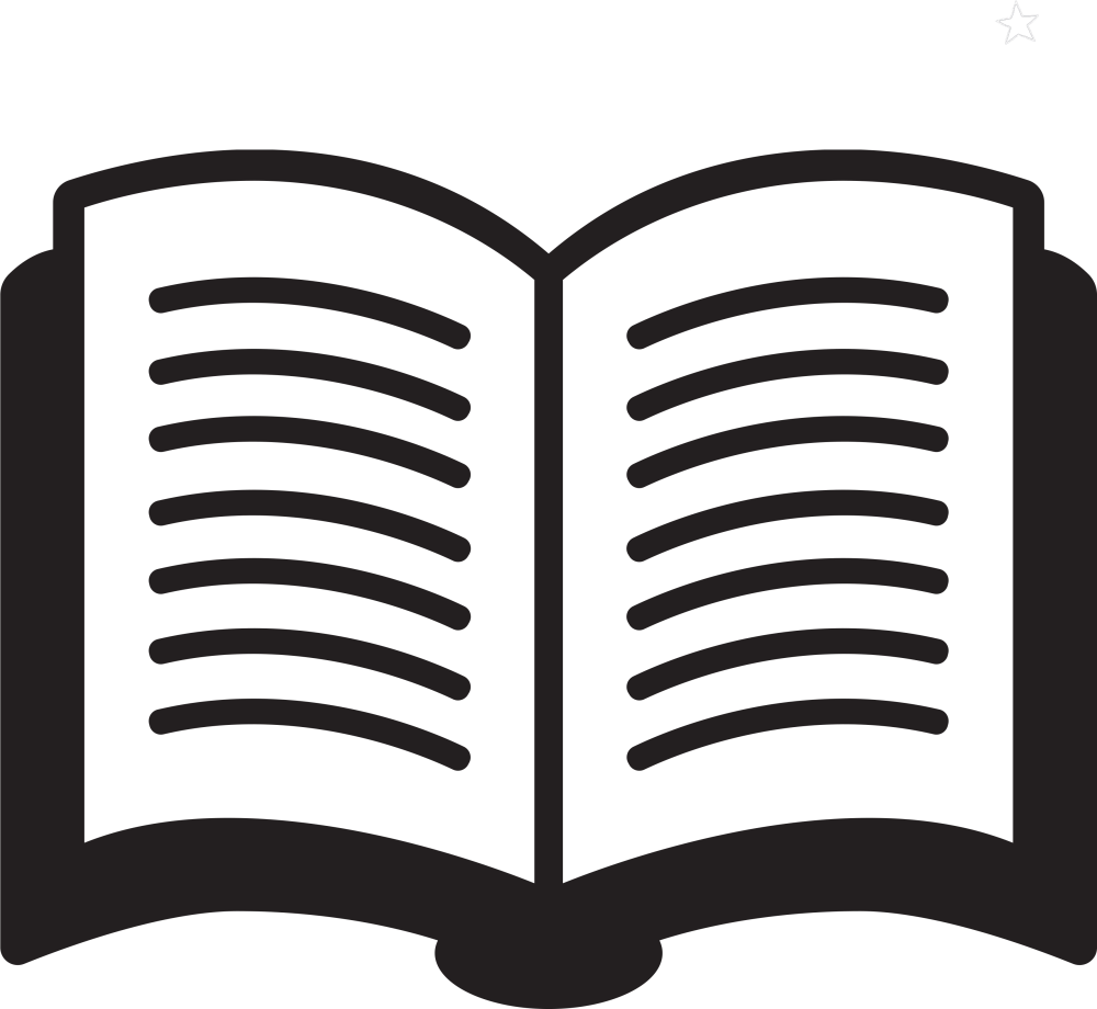 Открытая книга раскраска