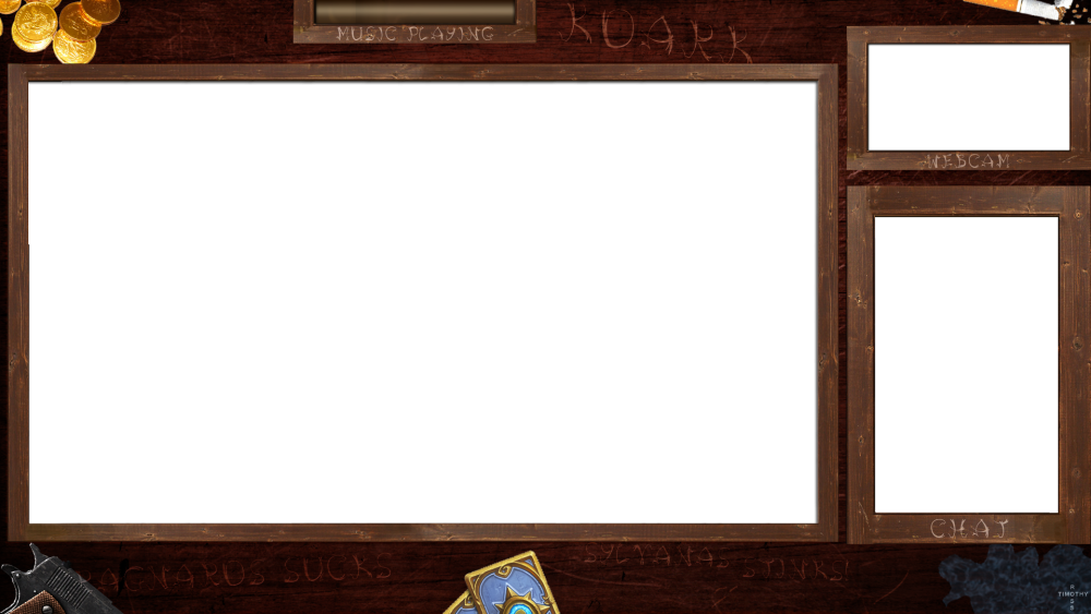 Overlay для стрима Hearthstone