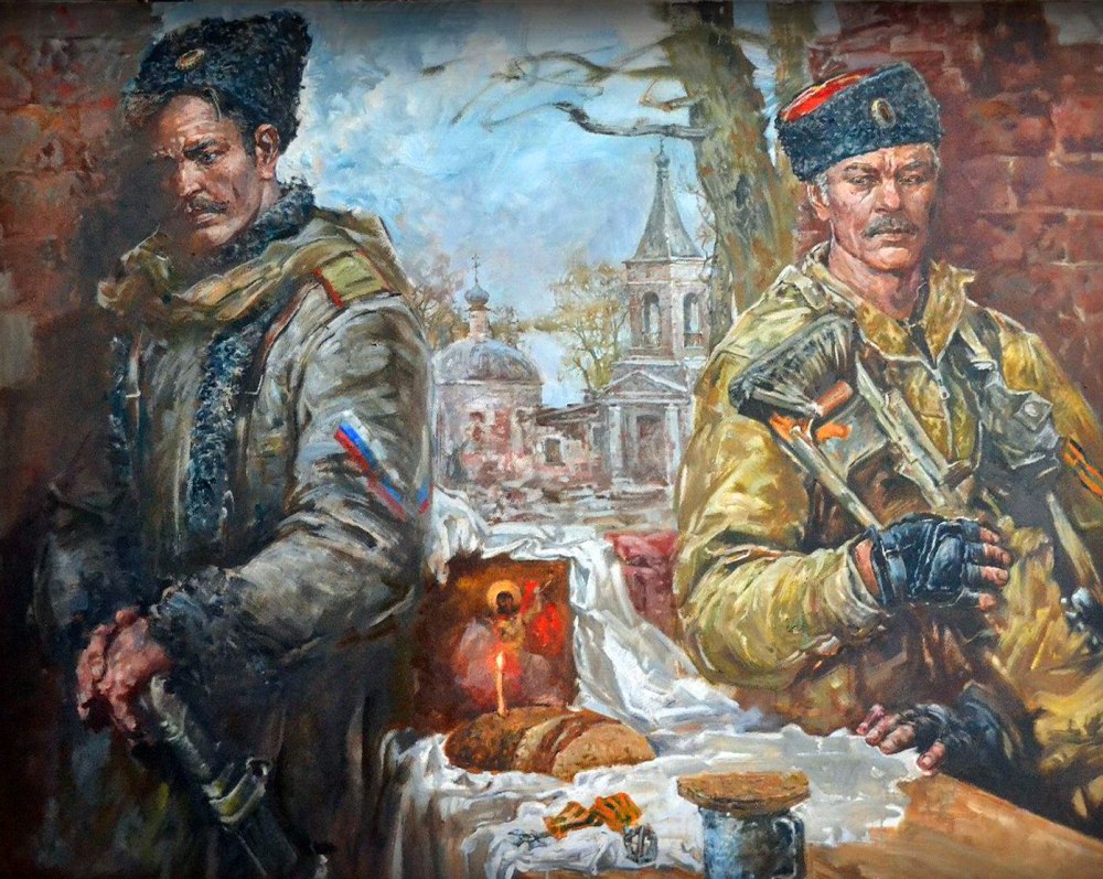 Гражданская война картины Андрей Ромасюков