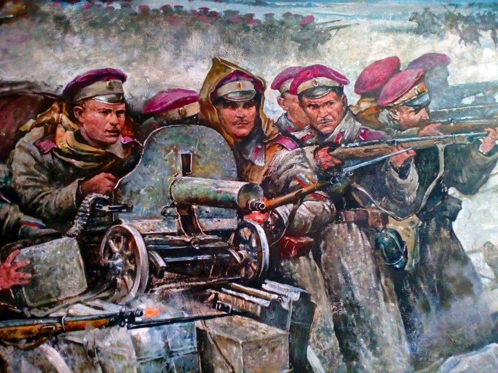 Андрей Ромасюков - белогвардейцы