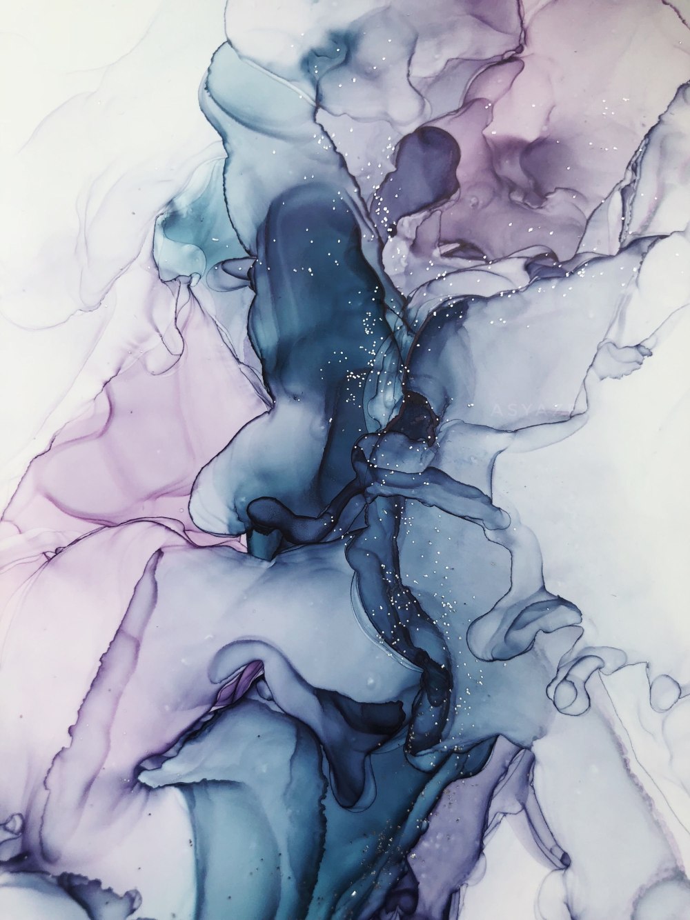 Alcohol Ink Art техника