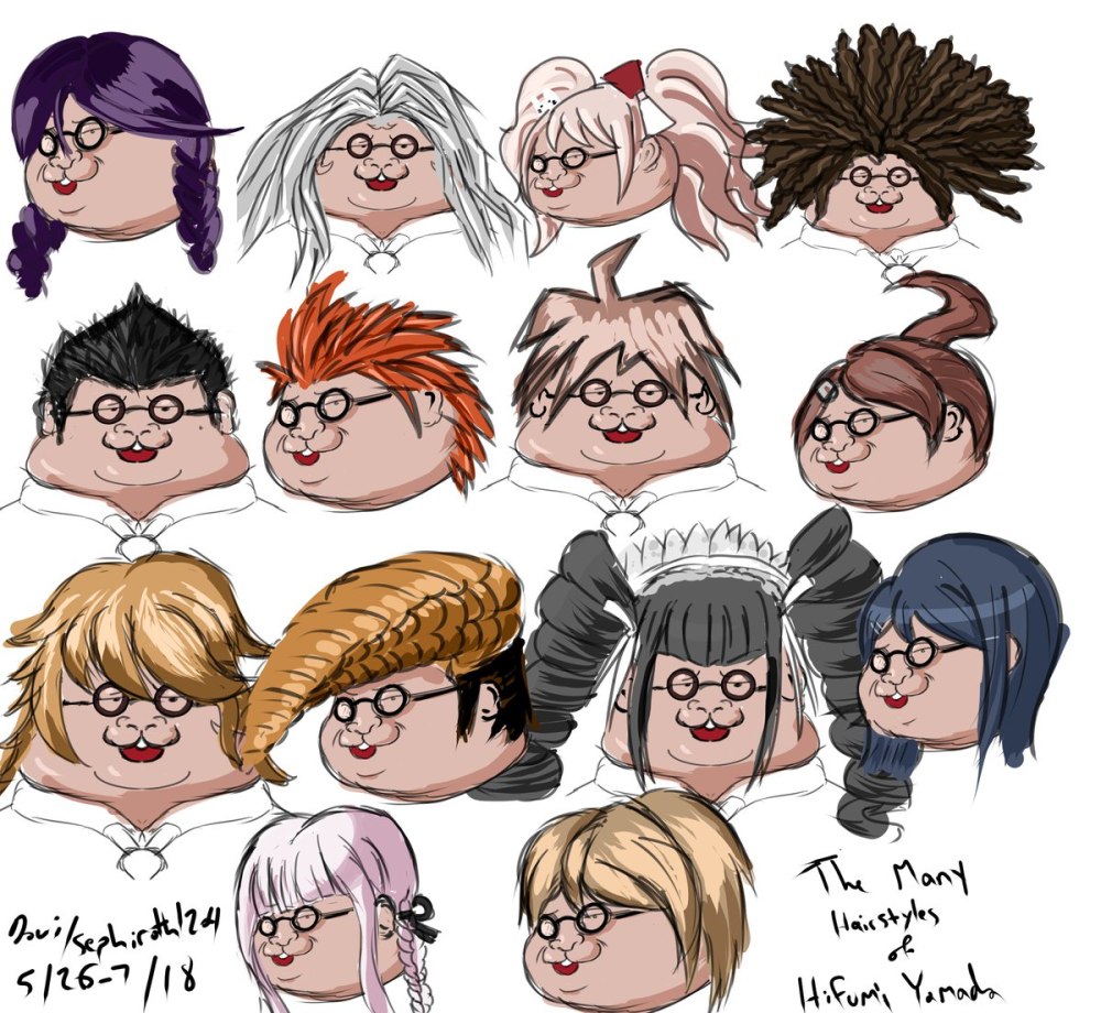 Danganronpa v3 characters height