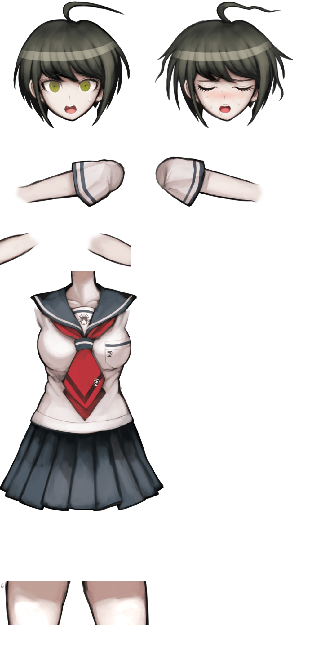 Danganronpa Sprite Base