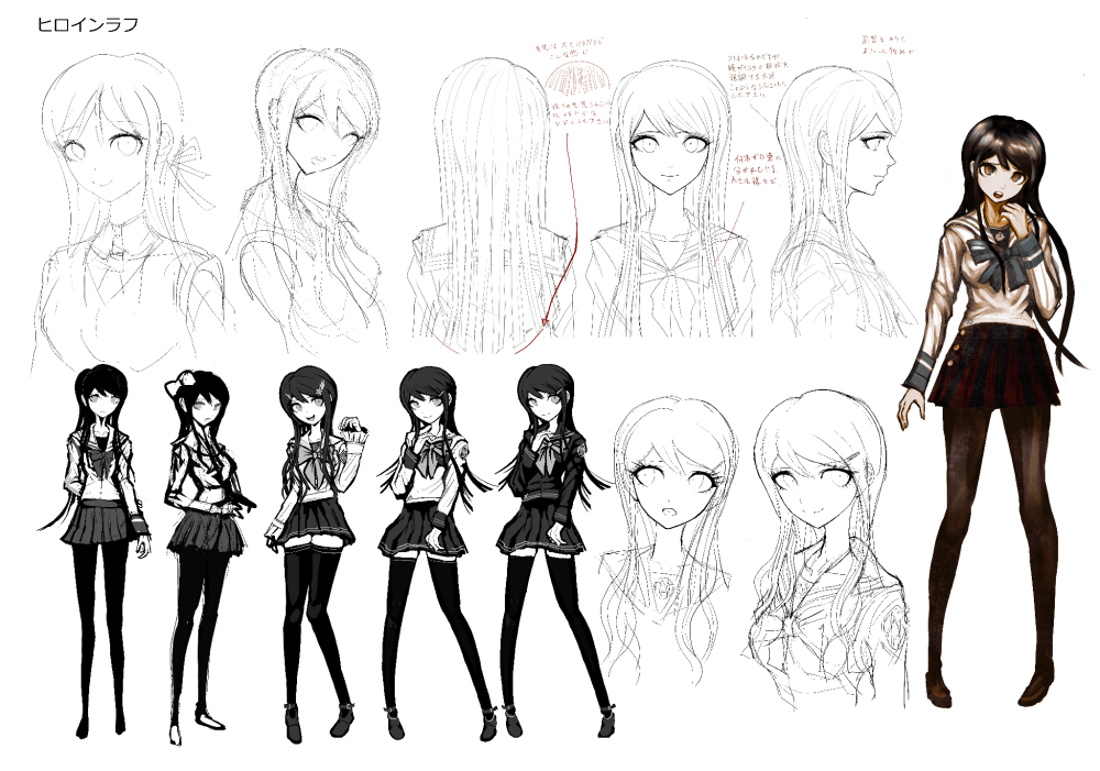 Danganronpa Sprite Base