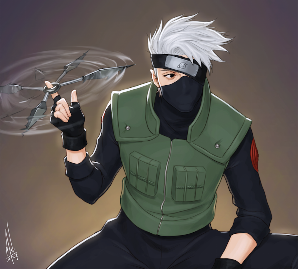 Naruto маска Какаси