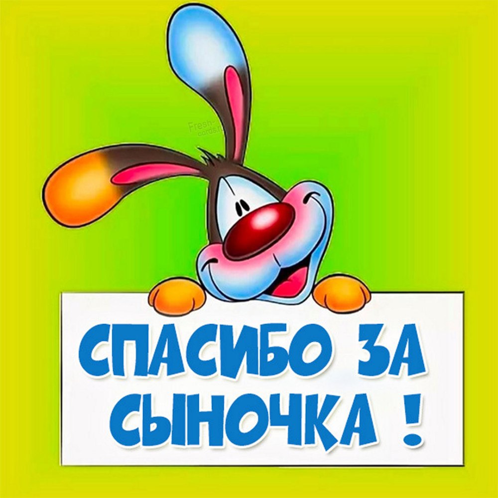 Спасибо за сына жене