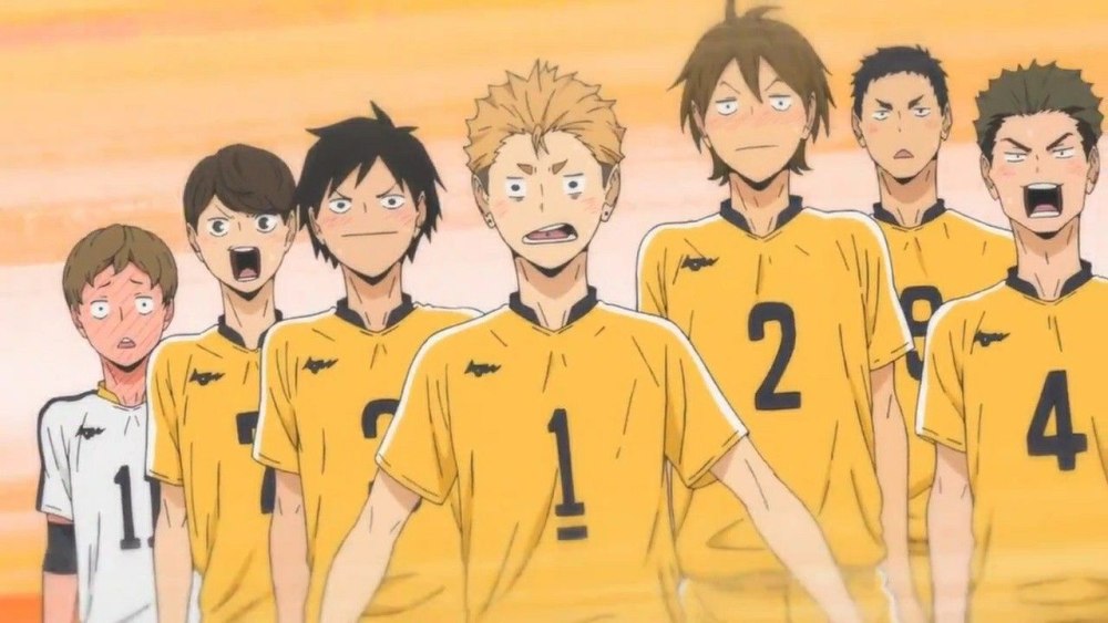 Haikyuu Эстетика Карасуно