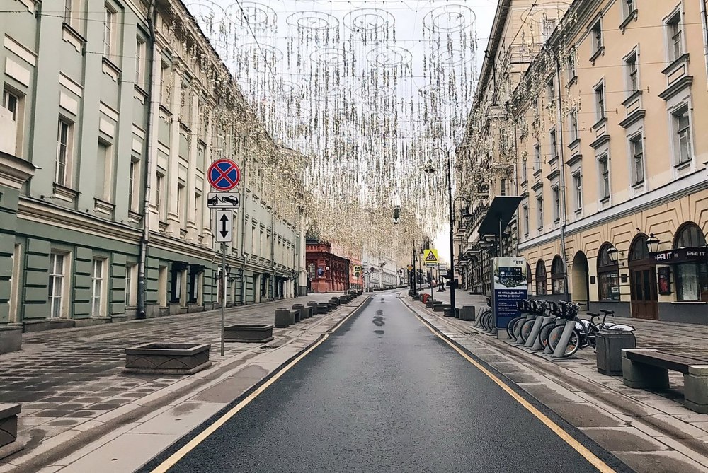 Фон улица день