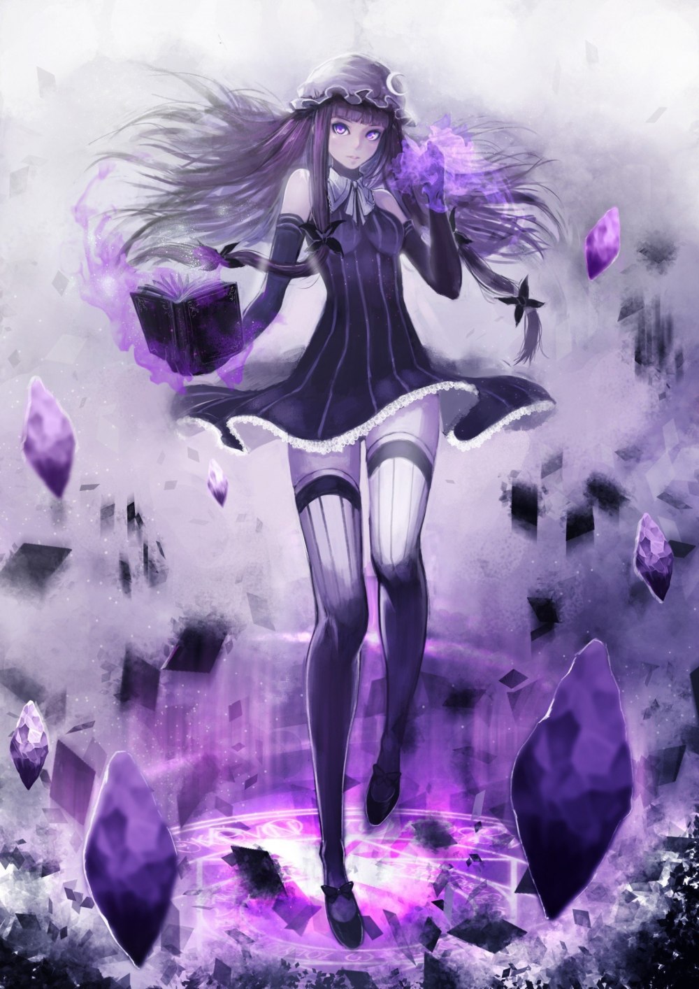 Аниме Akemi Homura глаза