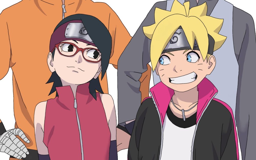 Boruto Sarada любовь