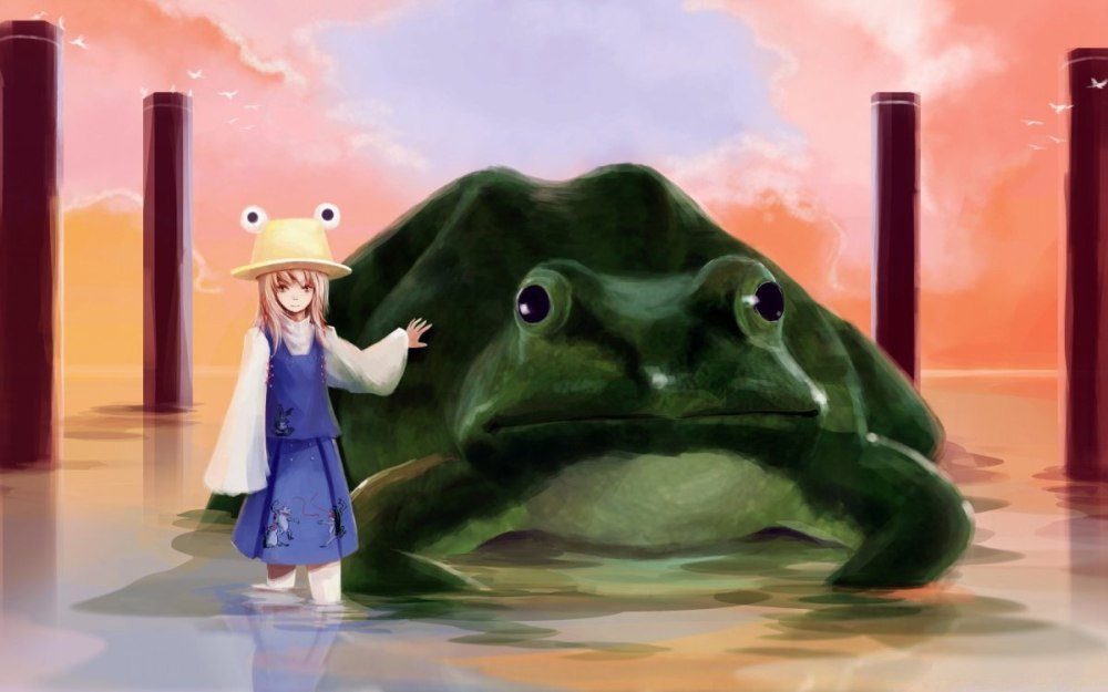 Девушка и лягушка