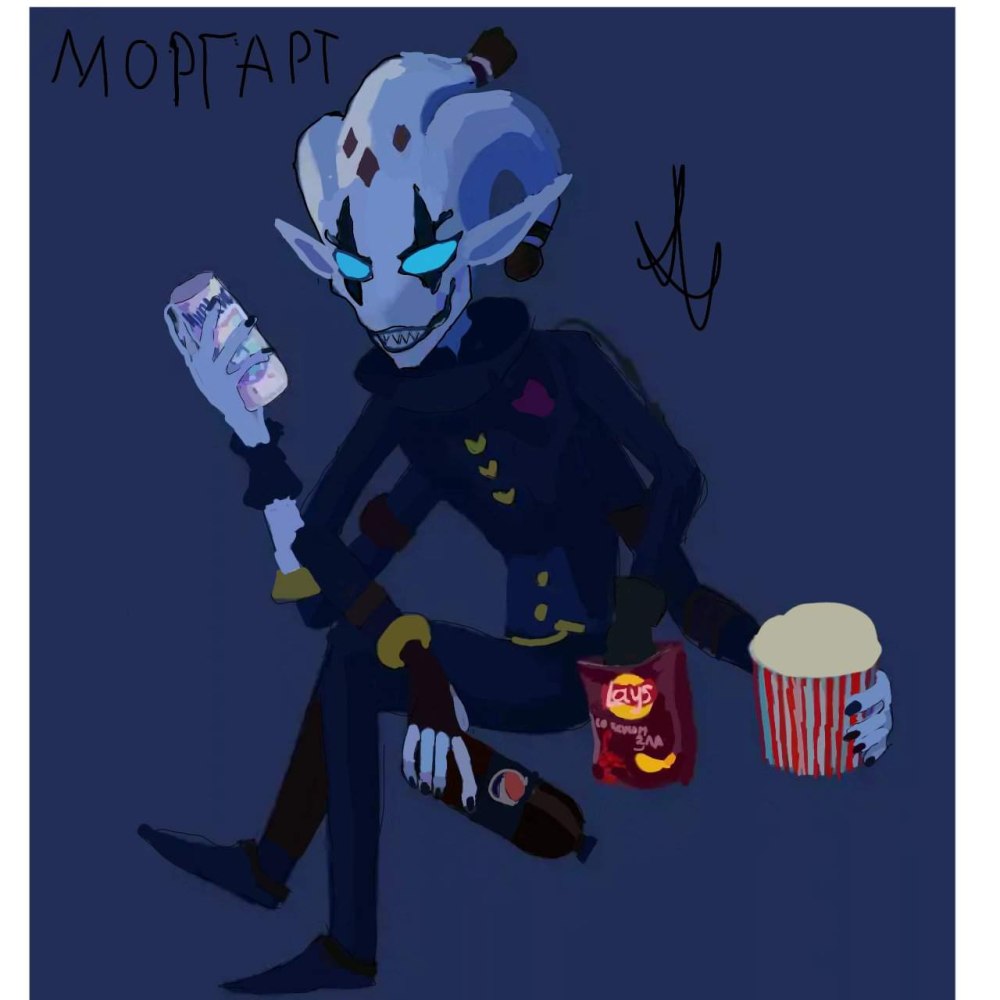 Аниме моргарт с дочуркой