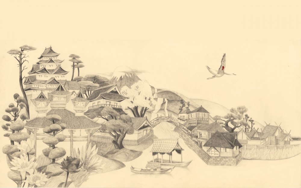 Fujishima Takeji Гравюры