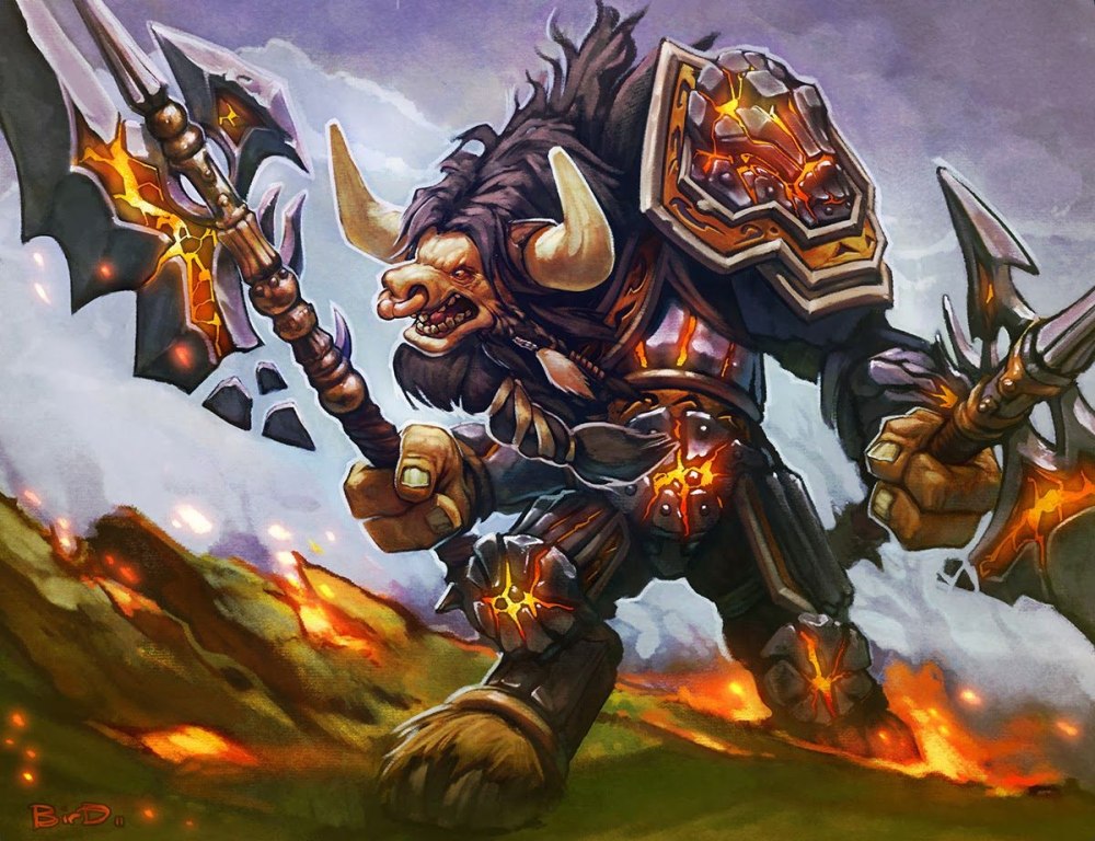 Таурен Hearthstone воин