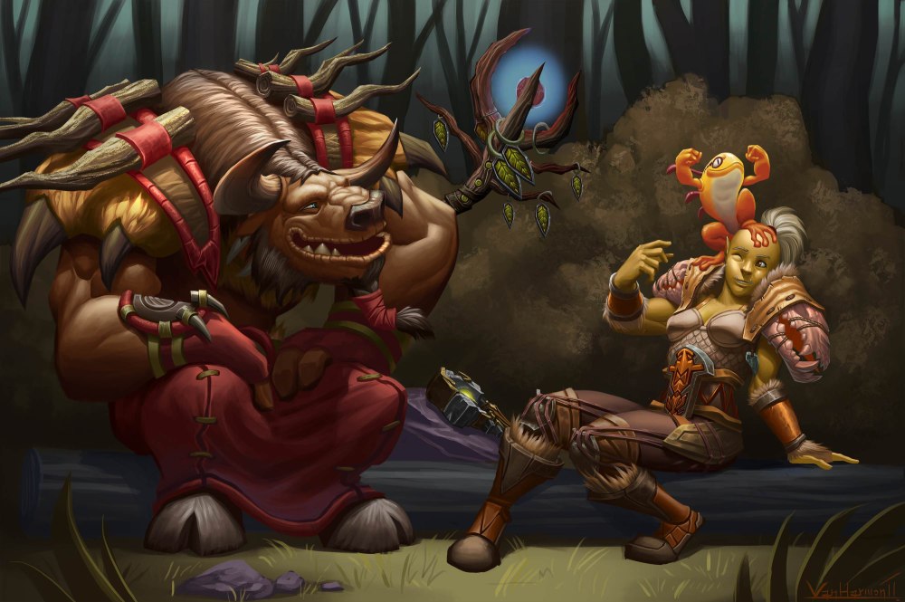 Таурены wow Classic