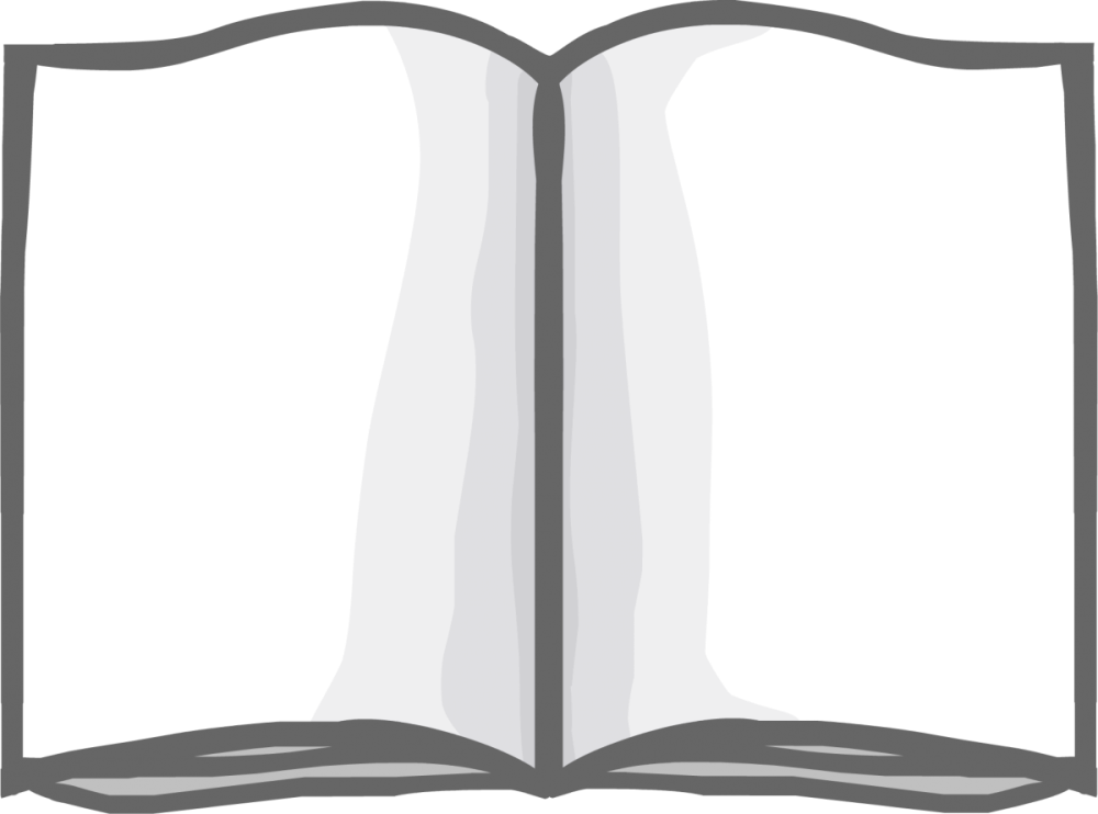 Рамка для текста в виде книги