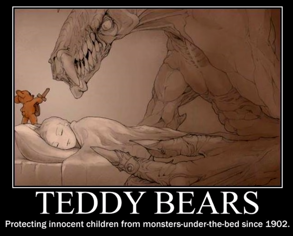 Teddy under the Bed