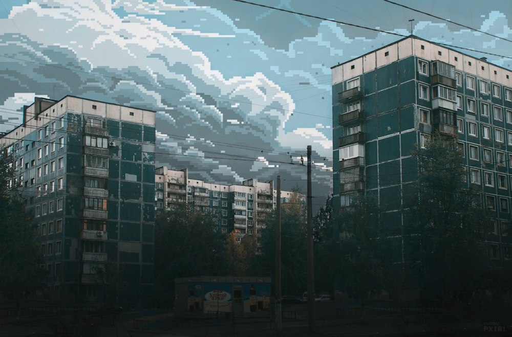 Многоэтажный дом