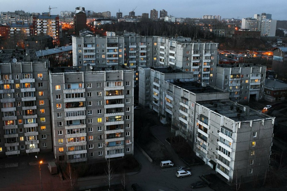 Панельки вечером