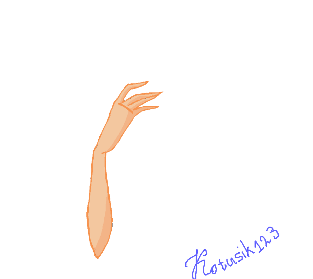 Референс рук гача лайф