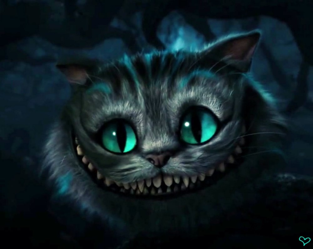 Живопись акрил Чеширский кот