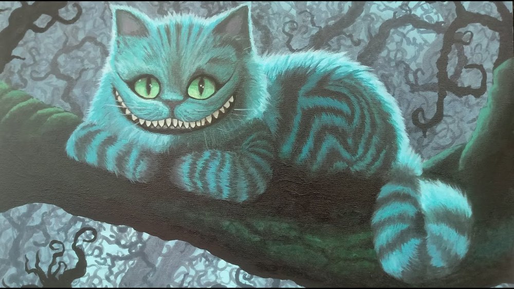 Чеширский кот стилизация