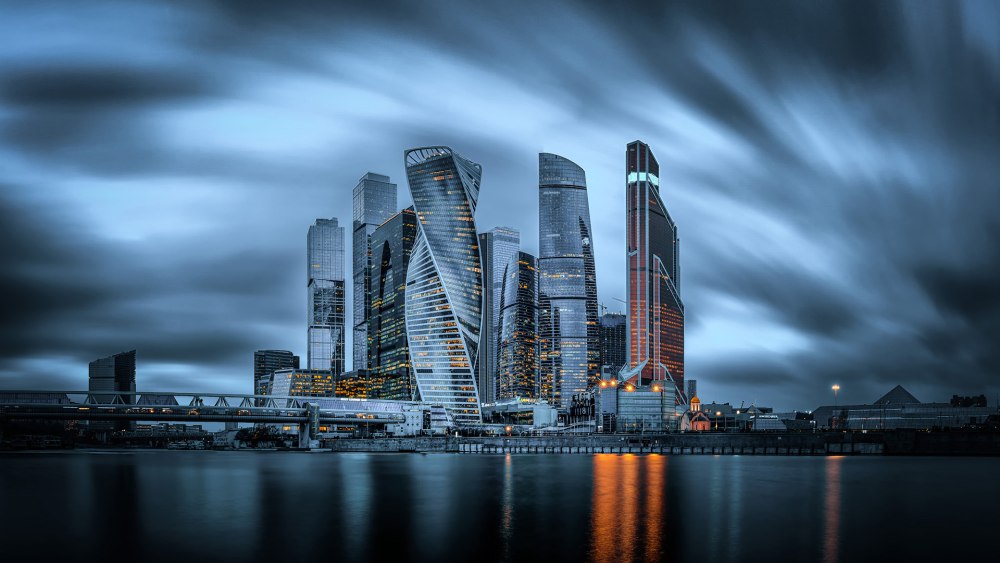 Москва Сити 4k
