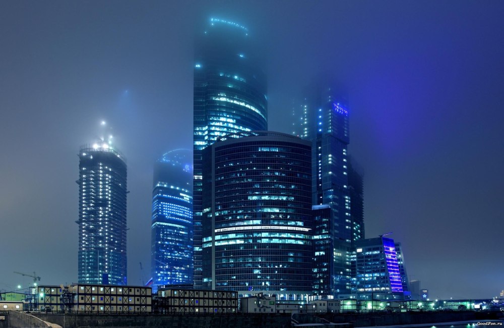 Москва Сити 8к