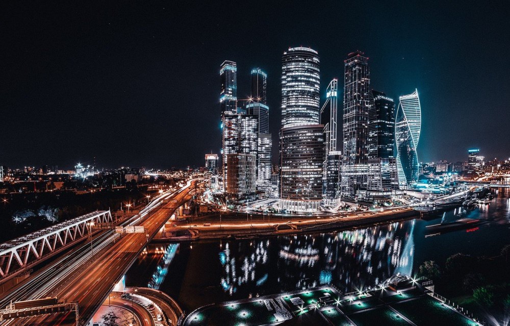 Москва Сити 8к