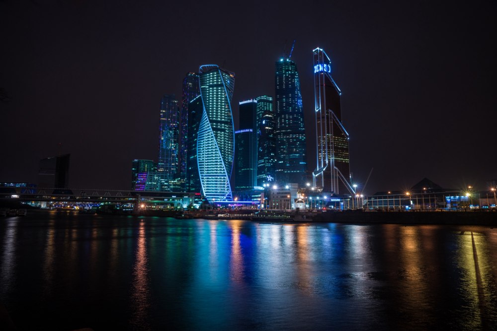 Москва Сити 8к