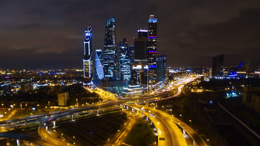 Москва Сити 8к