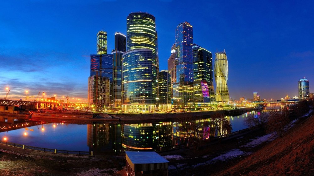 Москва Сити 4к