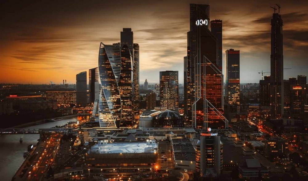 Москва Сити 8к