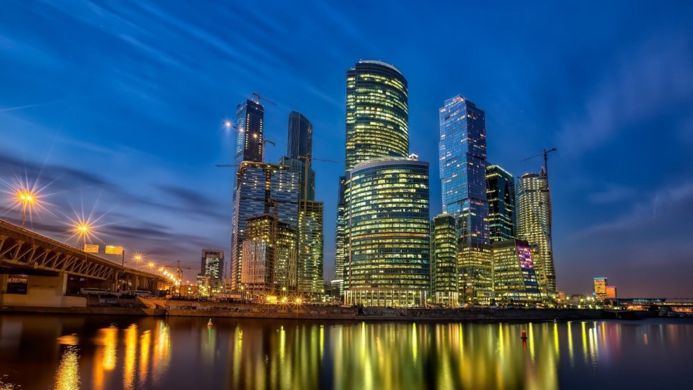 Вид с Москоу Сити