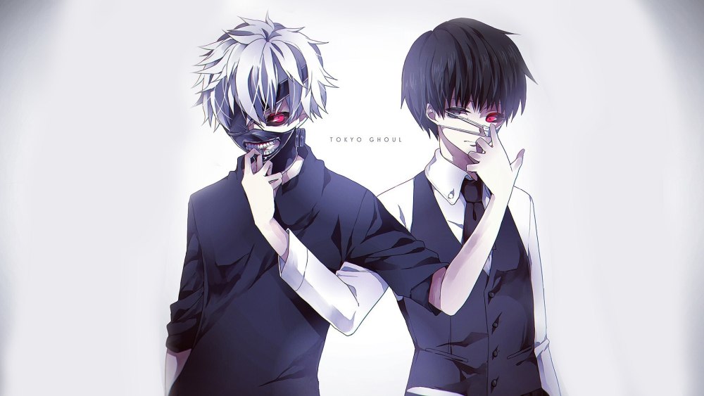 Tokyo Ghoul Канеки и Тоука