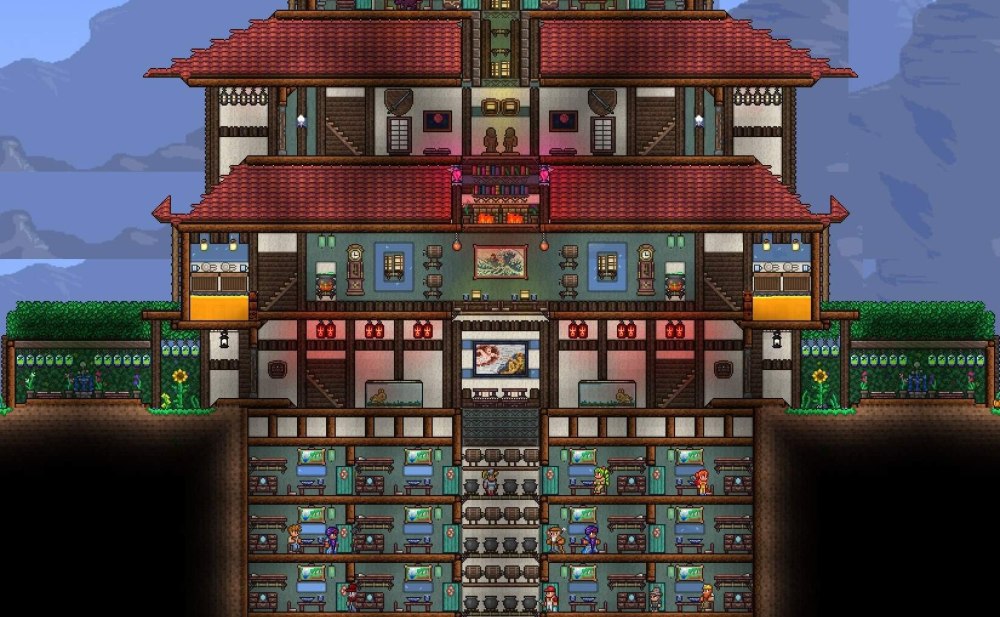 Terraria замок