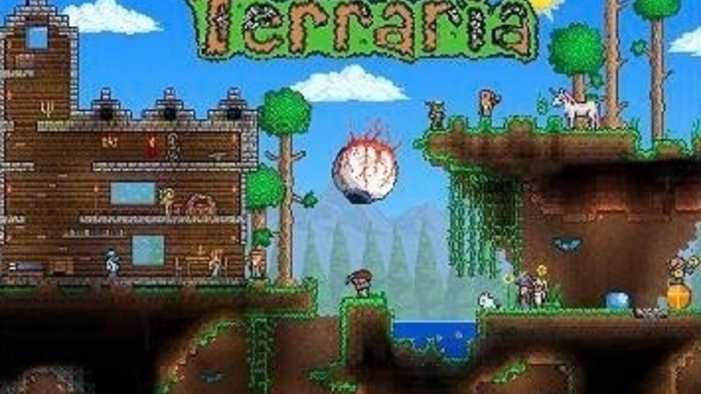 Terraria подземелье