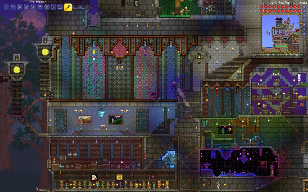 Terraria витраж
