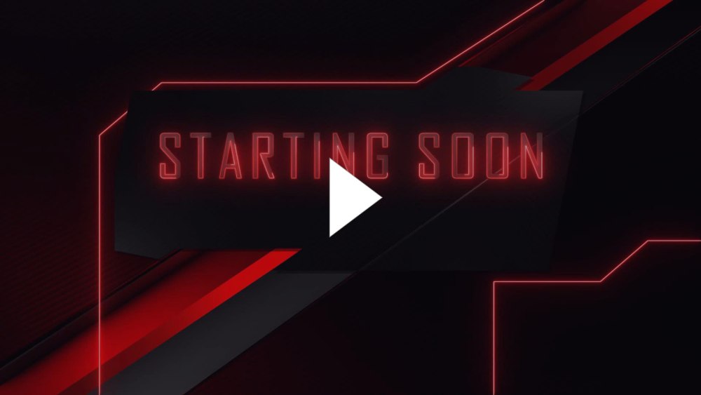Starting soon для стрима