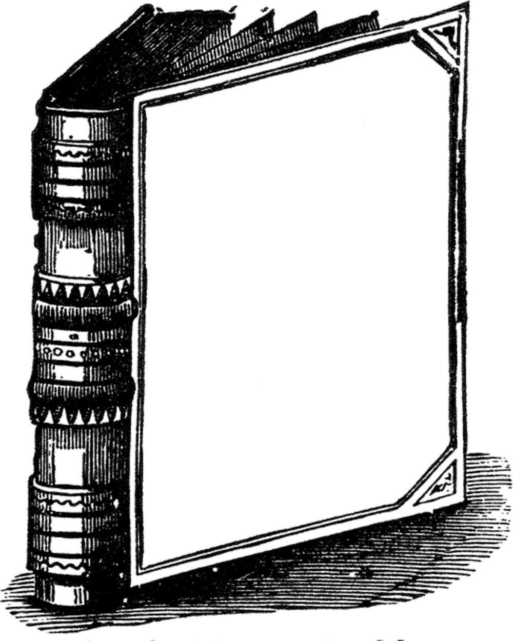 Рамка в виде книги