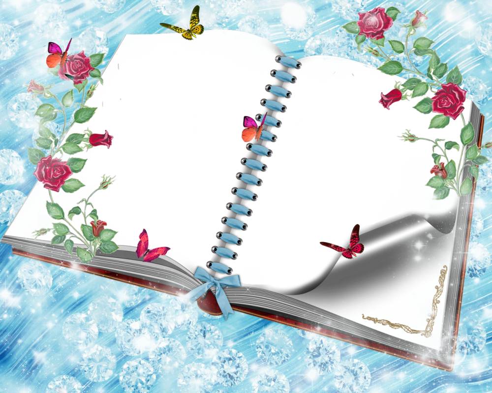 Красивые рамки с книжками