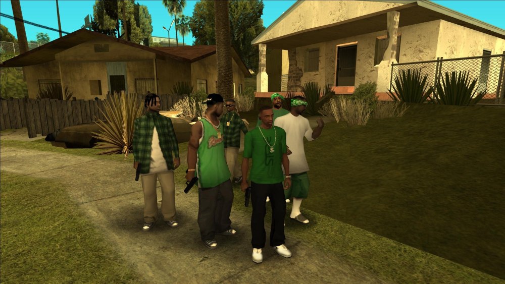 Grand Theft auto: the Trilogy Grove Street games