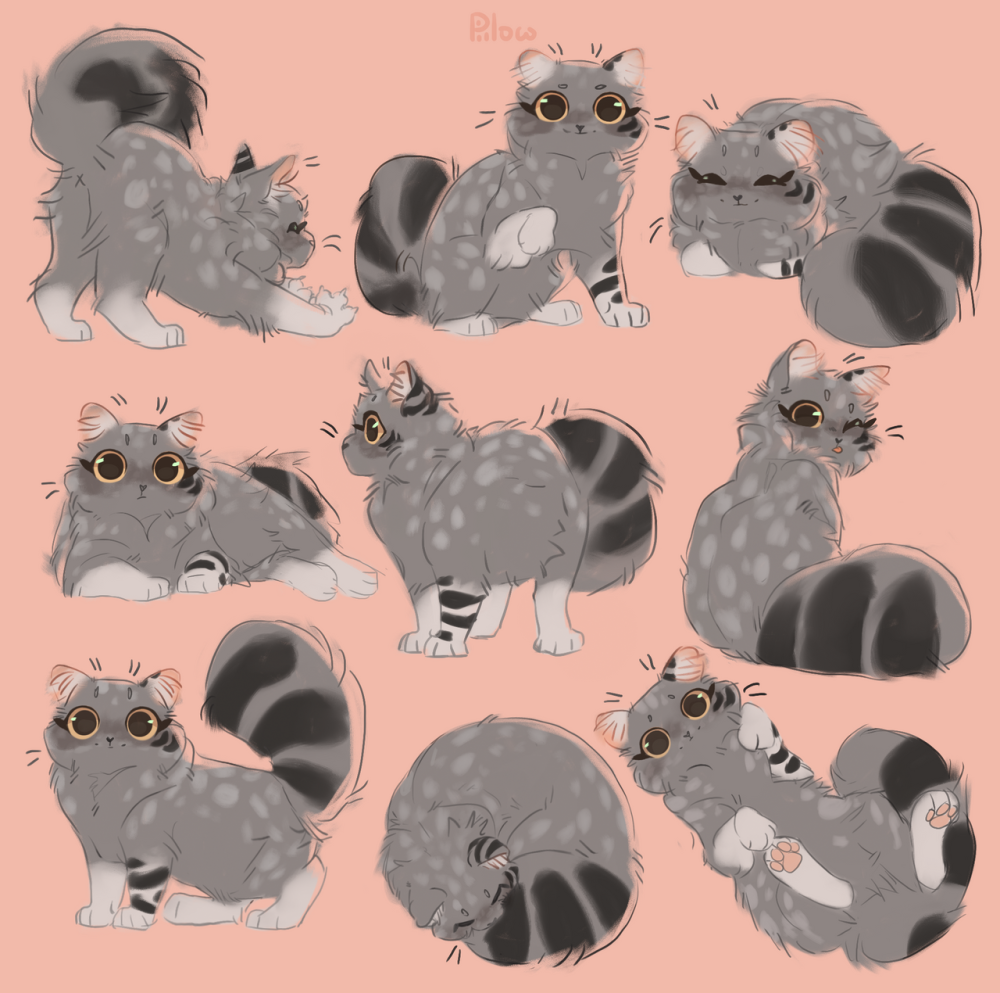 GRAYPILLOW Art furry