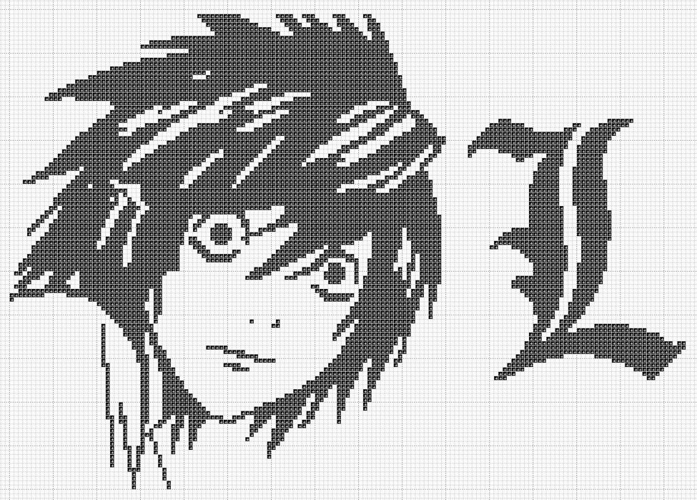 Ахегао Pixel Art