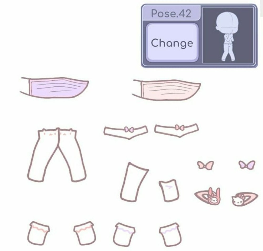 Gacha character body