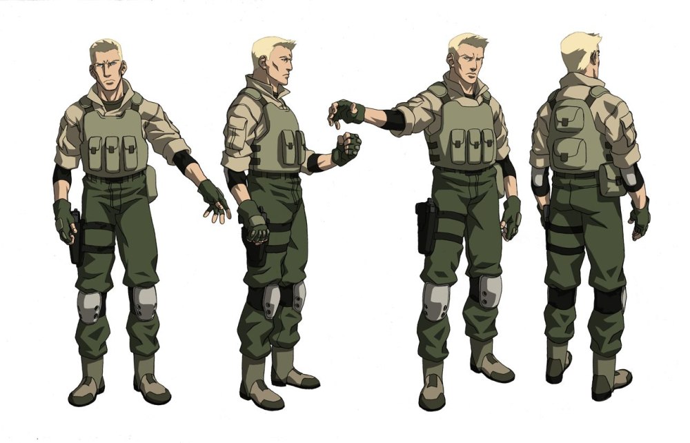 Концепт арт Metal Gear Solid