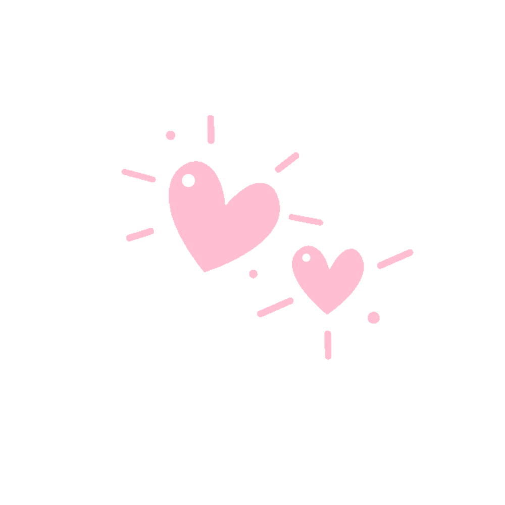 Сердечки ЭМОДЖИ без фона