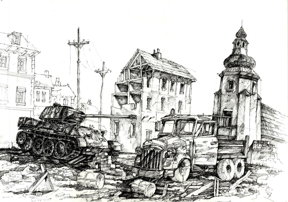 Разруха рисунок