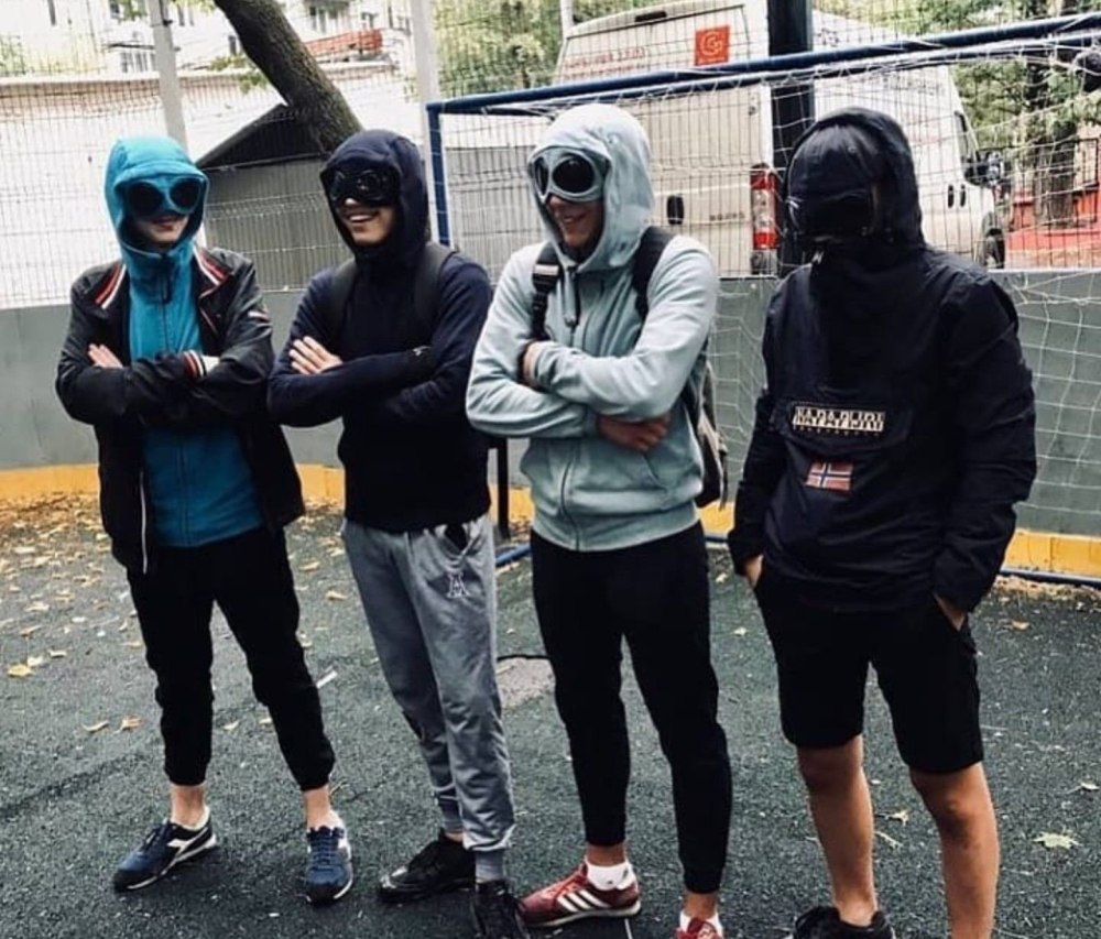 Кэжуал школьники