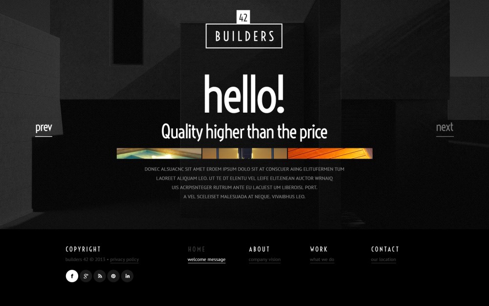 Html шаблон обо мне